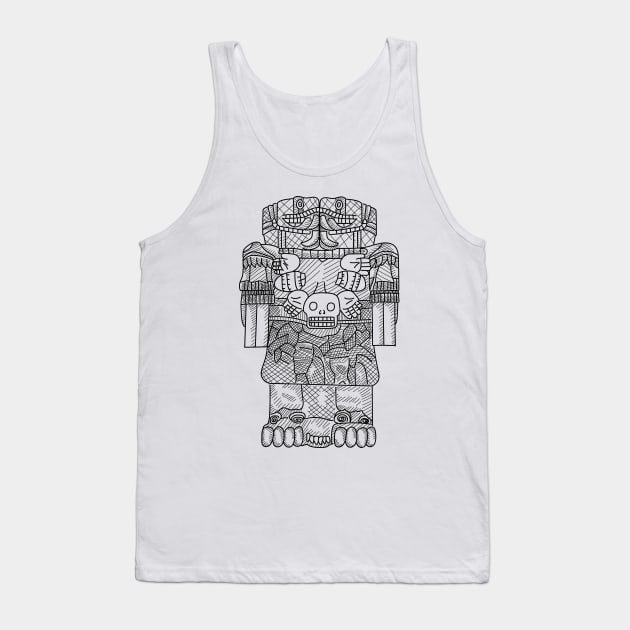 Tonantzin Tank Top by Digilogos